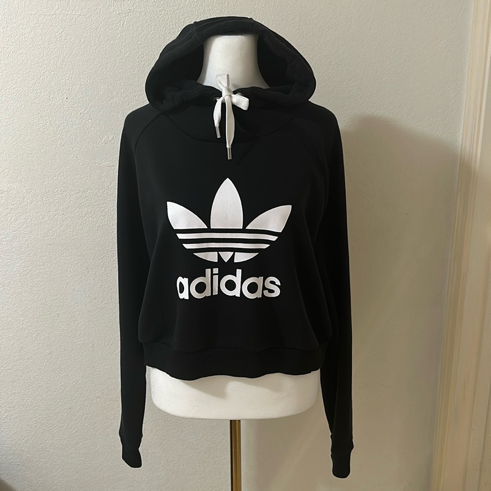 Adidas Cropped Hoodie